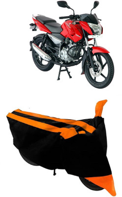 MoTRoX Two Wheeler Cover for Bajaj(Pulsar 150 DTS-i, Orange)