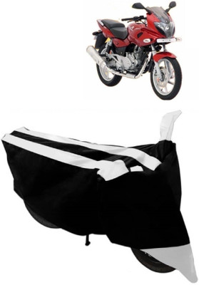 MoTRoX Two Wheeler Cover for Bajaj(Pulsar 220 DTS-i, White)