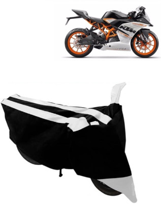MoTRoX Two Wheeler Cover for KTM(RC 390, White)
