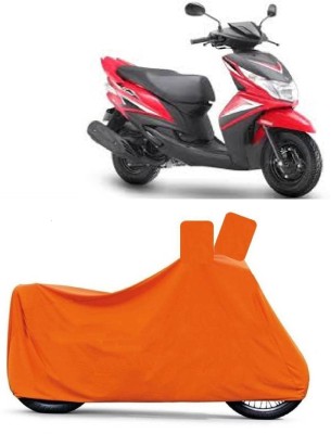 MoTRoX Two Wheeler Cover for Yamaha(Ray Z, Orange)