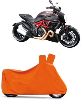 MoTRoX Two Wheeler Cover for Ducati(Diavel, Orange)