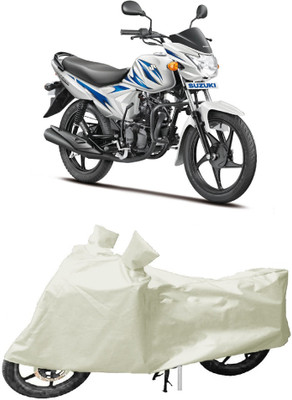 MoTRoX Two Wheeler Cover for Honda(CBZ Extreme, White)
