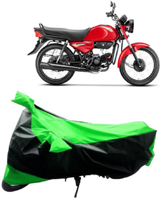 MMSSTAR Waterproof Two Wheeler Cover for Hero(CD deluxe, Green, Black)