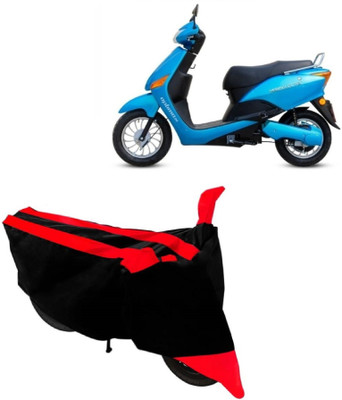 MoTRoX Two Wheeler Cover for Hero(Electric Optima, Red)
