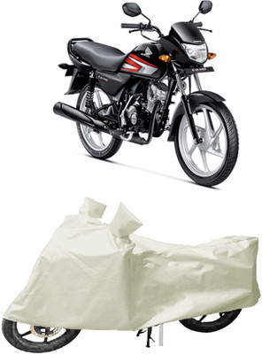 MoTRoX Two Wheeler Cover for Hero(Electric, White)