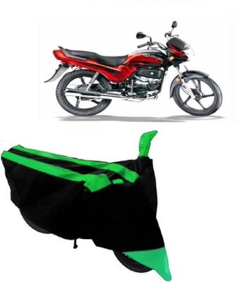 MoTRoX Two Wheeler Cover for Hero(Passion Plus, Green)