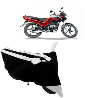 MoTRoX Two Wheeler Cover for Hero(Passion Plus, White)