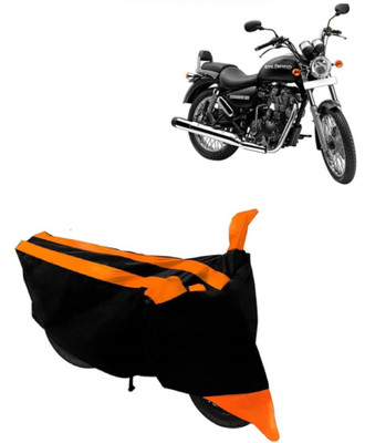 MoTRoX Two Wheeler Cover for Royal Enfield(Thunderbird 500, Orange)