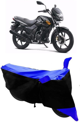 BIKECOVER Two Wheeler Cover for TVS(Flame DS 125, Blue)