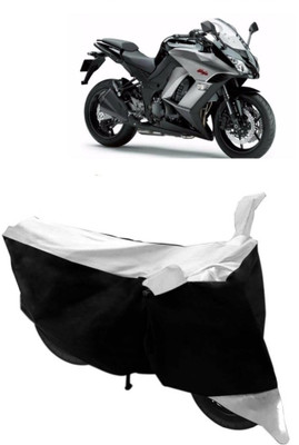 BIKECOVER Two Wheeler Cover for Kawasaki(Ninja 1000, White)