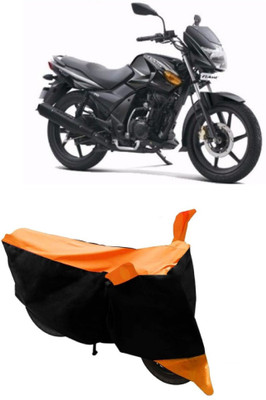 MoTRoX Two Wheeler Cover for TVS(Flame DS 125, Orange)