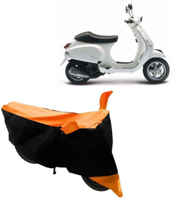 MoTRoX Two Wheeler Cover for Piaggio(Piaggio Vespa, Orange)