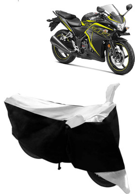 BIKECOVER Two Wheeler Cover for Honda(CBR 250R, White)