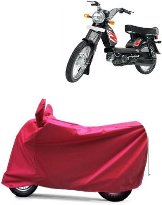 MoTRoX Two Wheeler Cover for TVS(Heavy Duty Super XL, Red)