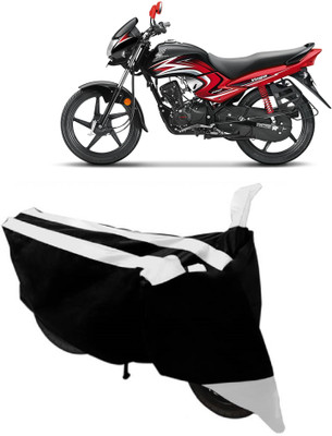 MoTRoX Two Wheeler Cover for Honda(Dream, White)