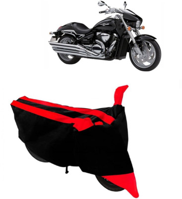 MoTRoX Two Wheeler Cover for Suzuki(Intruder, Red)