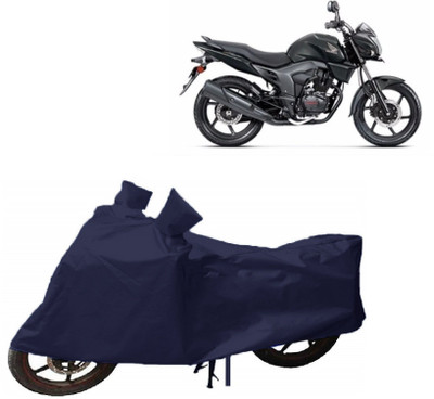MoTRoX Two Wheeler Cover for Suzuki(Sling Shot Plus, Blue)
