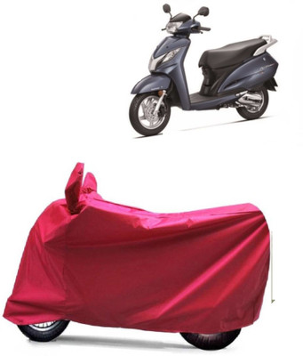 MoTRoX Two Wheeler Cover for Honda(Activa 125, Red)