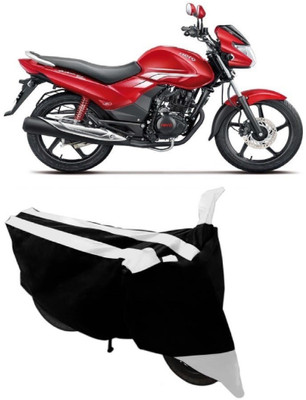 MoTRoX Two Wheeler Cover for Hero(Achiever, White)