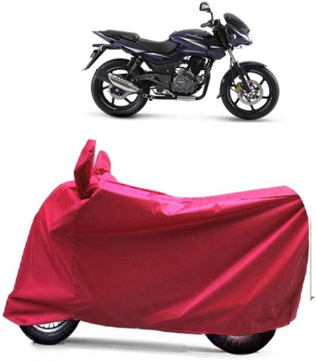 MoTRoX Two Wheeler Cover for Bajaj(Pulsar 180 DTS-i, Red)