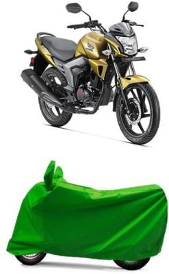 MoTRoX Two Wheeler Cover for Honda(CB Trigger, Green)