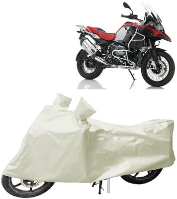 MoTRoX Two Wheeler Cover for Suzuki(GS 150R, White)