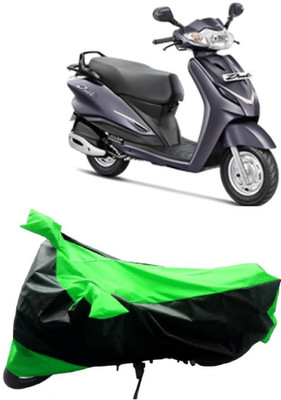 MoTRoX Two Wheeler Cover for Hero(Duet, Green, Black)
