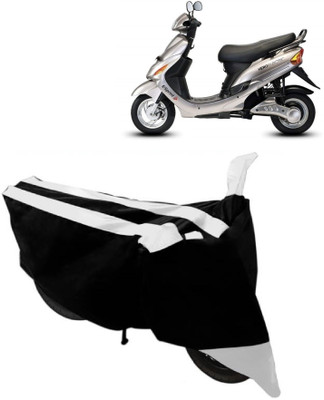 MoTRoX Two Wheeler Cover for Hero(E Sprint, White)