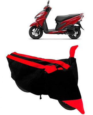 MoTRoX Two Wheeler Cover for Honda(Grazia, Red)