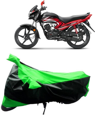 MoTRoX Two Wheeler Cover for Honda(Dream, Green, Black)