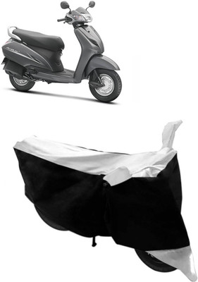 MoTRoX Two Wheeler Cover for Honda(Activa 3G, White)