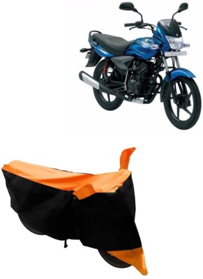 MoTRoX Two Wheeler Cover for Bajaj(Platina 100 DTS-i, Orange)