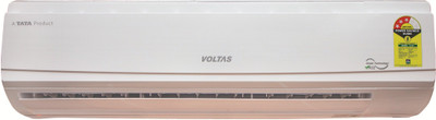 Voltas 1.5 Ton 3 Star Split AC  - White (183 DZZ (R-32), Copper Condenser)