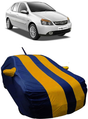 MoTRoX Car Cover For Tata Indigo eCS (With Mirror Pockets)(Orange)
