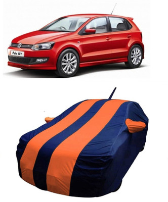 MoTRoX Car Cover For Volkswagen Polo GT (With Mirror Pockets)(Red)