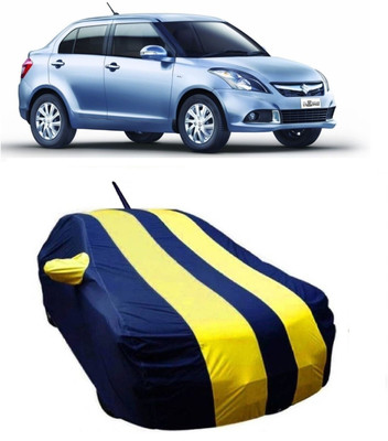 MoTRoX Car Cover For Maruti Suzuki Swift Dzire (With Mirror Pockets)(Yellow)