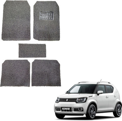 Oshotto Rubber, Plastic Standard Mat For  Maruti Suzuki Ignis(Black)