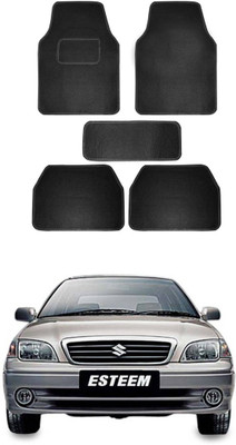 MATIES Fabric Standard Mat For  Maruti Suzuki Esteem(Black)