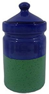 caffeine Ceramic Pickle Jar  - 1200 ml(Multicolor)