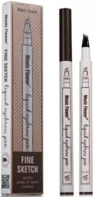 Music Flower FINE SKETCH LIQUID EYEBROW PEN(CHESTNUT)