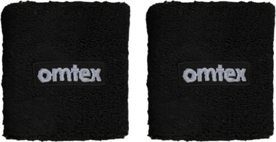 omtex SweatBand3BlackPackof2 Fitness Band(Black, Pack of 2)