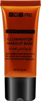 ads Pro Illuminator Makeup Base-A8777-04 With Skin Whitening Cream Highlighter(Bronze)