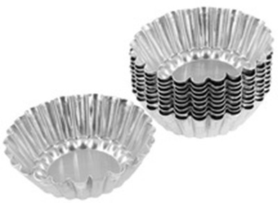 Rinkle Trendz Aluminium Cake Mould 6(Pack of 6)