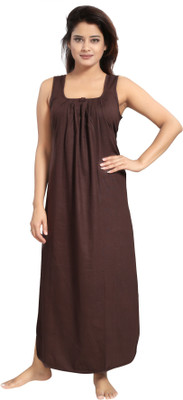 CINCO Women Nighty(Brown)