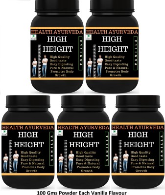 Health Ayurveda High height Protein Bars(500 g, Vanilla)