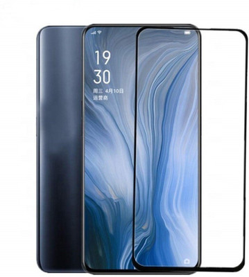Ultra Clear Edge To Edge Tempered Glass for Oppo reno (6D Tempered Glass)(Full Glue)(Pack of 1)