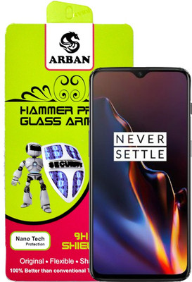 ARBAN Tempered Glass Guard for OnePlus 6T(Pack of 1)