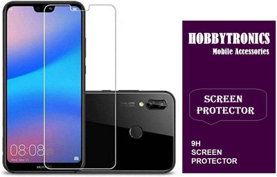 HOBBYTRONICS Tempered Glass Guard for Honor 9N(Pack of 1)
