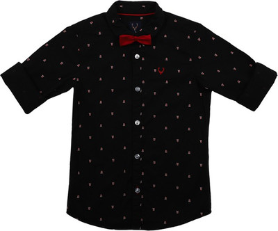 allen-solly-boys-printed-casual-black-shirt