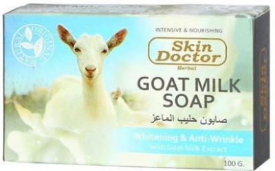 SKIN DOCTOR GOAT MILK SOAP WHITENING & ANTI-WRINKLE (BLUE)(100 g)